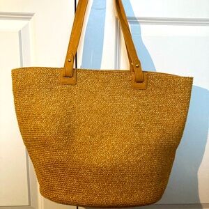 Grass Straw Tote
